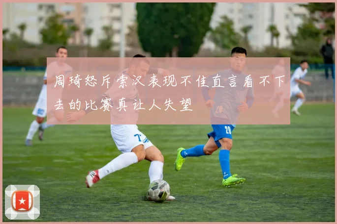 周琦怒斥索汉表现不佳直言看不下去的比赛真让人失望